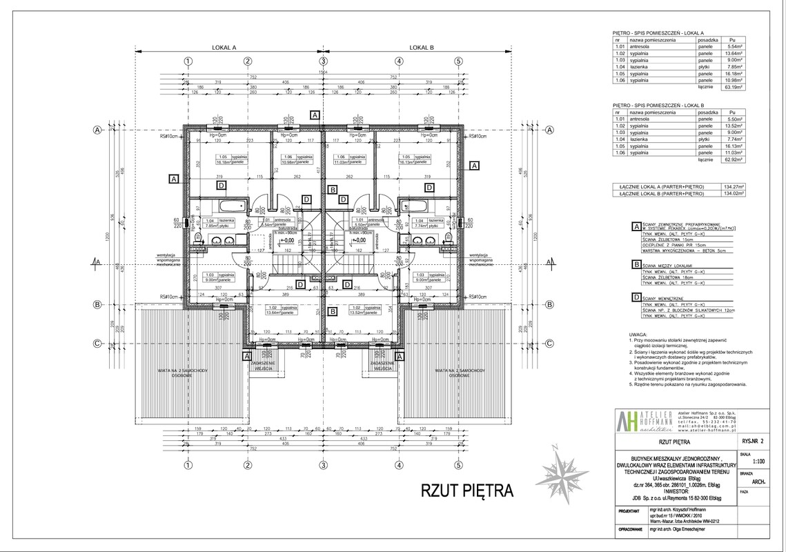 Elbląg 🏡 NOWOCZESNY DOM W ZABUDOWIE DWULOKALOWEJ – ELBLĄG, UL. IWASZKIEWICZA | 134 m² | STAN