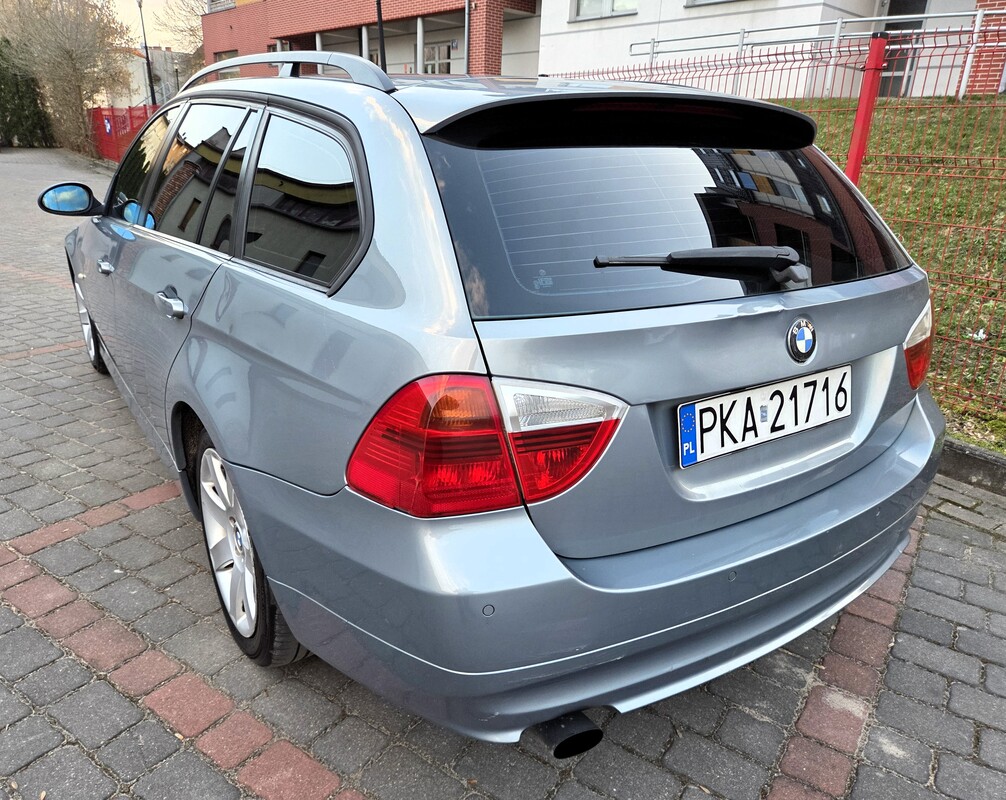 Elbląg BMW Seri 3 E91 2.0Benzyna 150Km Bogata Wersja Wyposażenia 2007Rok