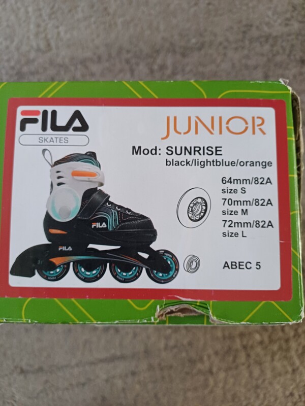 Elbląg NOWE rolki FILA junior sunrise rozmiar 34-37 unisex