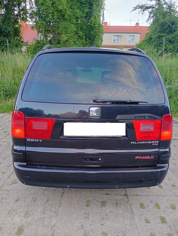 Elbląg SEAT ALHAMBRA Model 2005POJ 1.9 130 kM Diesel Skrzynia 6 biegowaKlimatronik 7- mio osobowy 7 foteli Czujniki