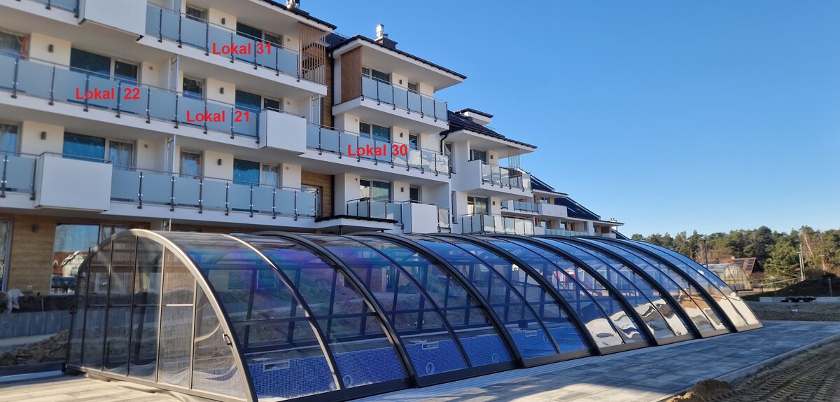 Elbląg BALTIC SUN 2 - APARTAMENTY Z BASENEM NAD MORZEM W SZTUTOWIE - ul. Mierzeja Park 1- BASEN zewnętrzny ogrzewany,