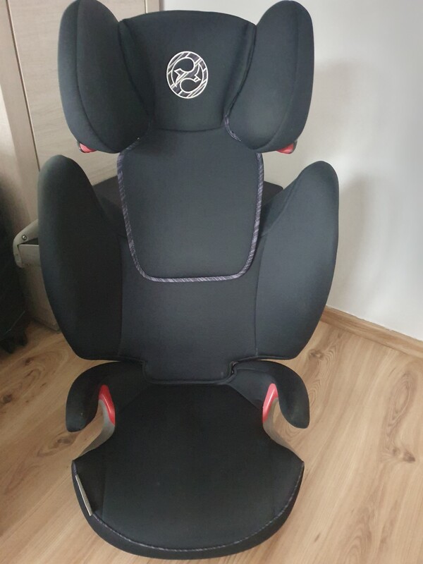 Elbląg Sprzedam fotelik samochodowy CYBEX GOLD, SOLUTION S-FIX. Fotelik jest przeznaczony dla dzieci od 15 kg do 36