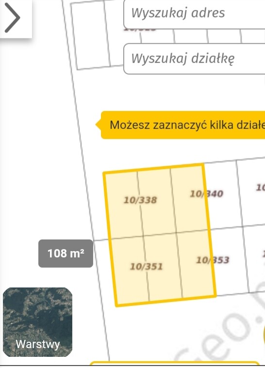 Elbląg Działki w Elblągu.
Na sprzedaż 12 działek po 18m².
Możliwość wykonania 12 garaży lub 2 hal po 108m².
