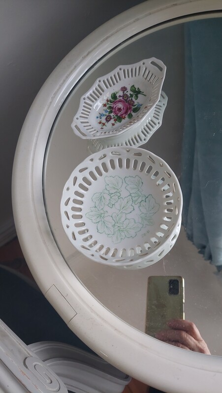 Elbląg Serwisy. Młynek. Wazony ozdoby