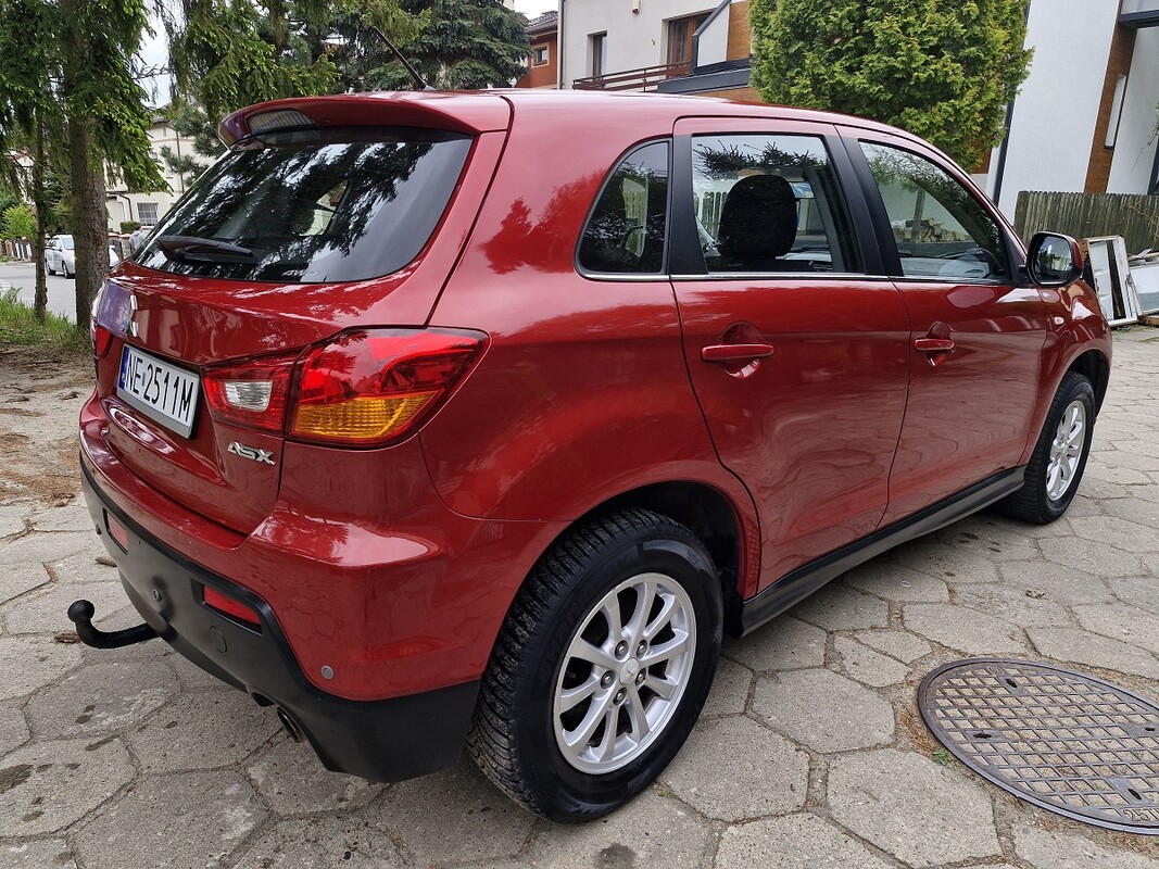 Elbląg Mitsubishi ASX1.8 DieselModel 2012NawigacjaCzujniki parkowaniaNapęd 4 x 4Kupiony w Polskim Salonie