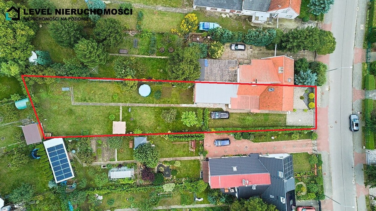 Elbląg LEVEL NIERUCHOMOŚCI Dom w mieście z dużą działką ul. Idzikowskiego