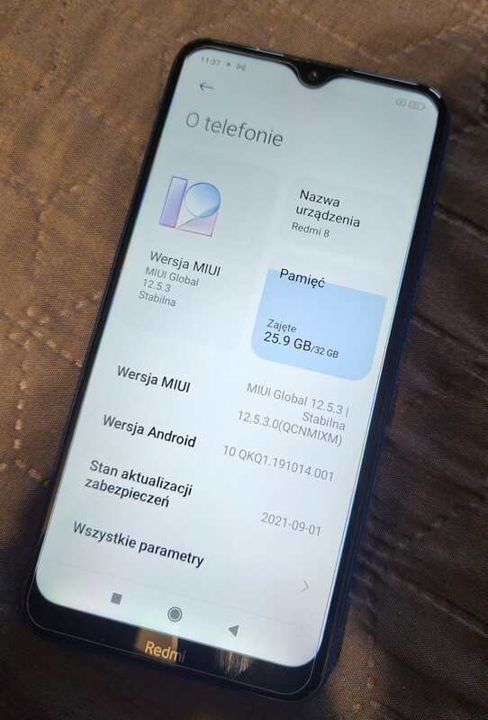 Elbląg Sprzedam zadbany telefon Xiaomi Redmi 8
Niewielkie ślady użytkowania na tylnej błyszczącej klapce, na przodzie