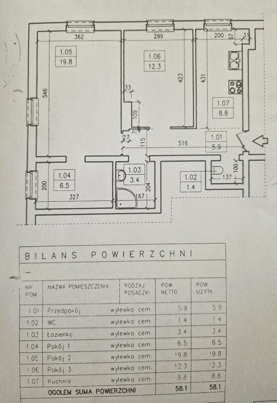 Elbląg Na sprzedaż3-pokojowe mieszkanie z pięknym widokiem – Centrum Elbląga, ul. KrólewieckaUmów się na