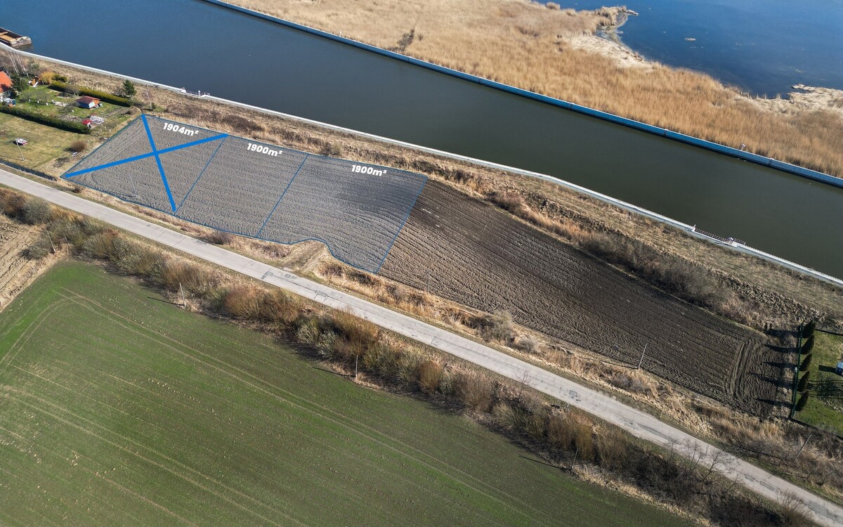 Elbląg NA SPRZEDAŻ 2 DZIAŁKI W MIEJSCOWOŚCI NOWAKOWO, 10 KM OD ELBLĄGA. WGN Nieruchomości oddział Elbląg poleca