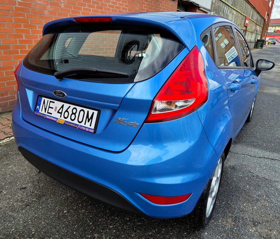 Elbląg Ford Fiesta 1,2Benzyna 82KM Dobra Wersja Wyposażenia 2008Rok-Klimatyzacja Poduszki Powietrzne
