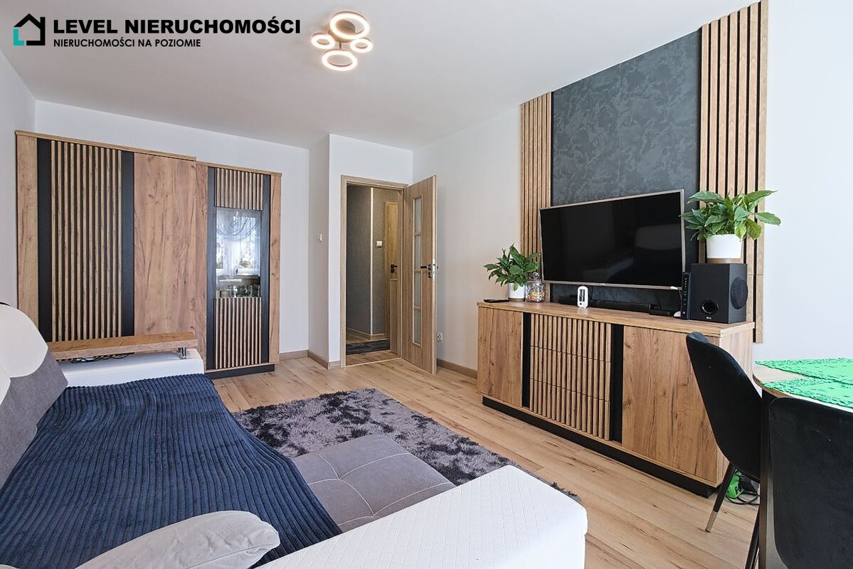 Elbląg LEVEL NIERUCHOMOŚCI Gotowe mieszkanie dwupokojoweDwustronne z balkonem41,28m2 plus 3,37m2 piwnica