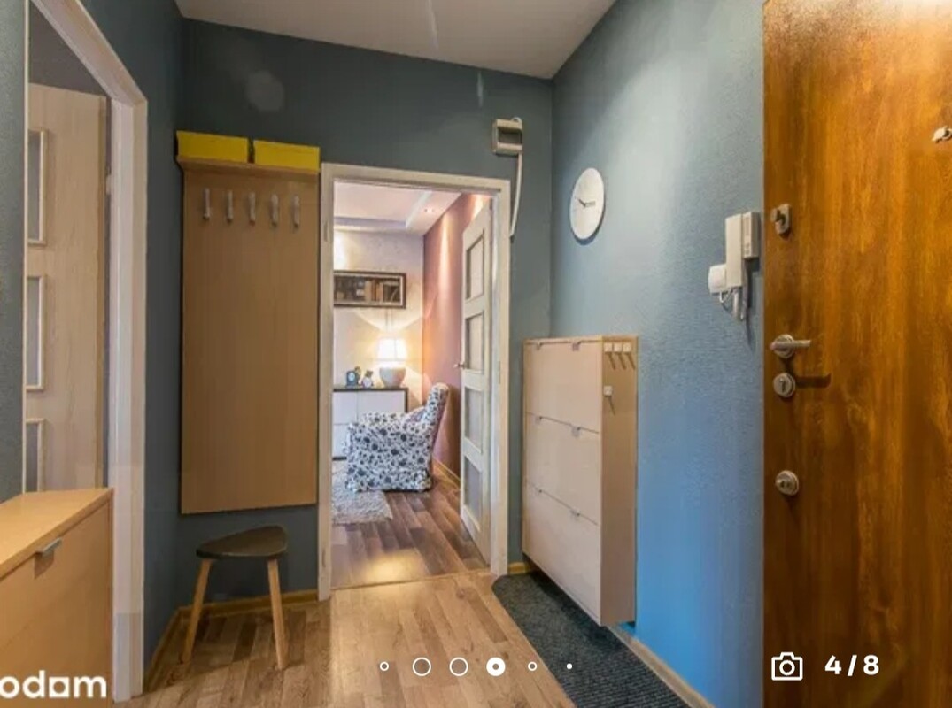 Elbląg Mieszkanie 2 pokoje 48m2 - os. Nad Jarem- II piętro - balkon- wszystkie okna od południa