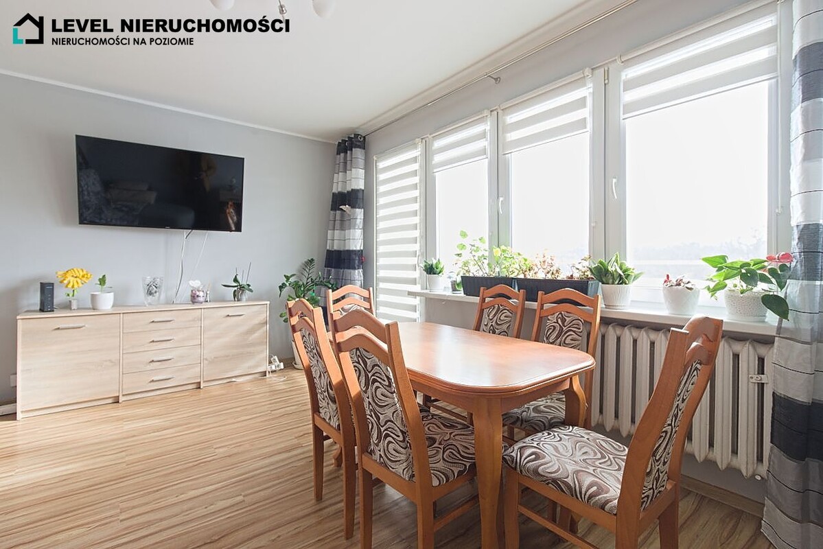 Elbląg LEVEL NIERUCHOMOŚCI Mieszkanie trzypokojowe z balkonem61,4m2 VII piętroul. Władysława Amdersa