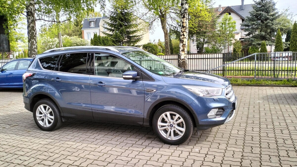 Elbląg Ford Kuga 1.5 benz.150 KM 6-biegowy, I właściciel, garażowany, zakupiony w Polsce, serwisowany w
