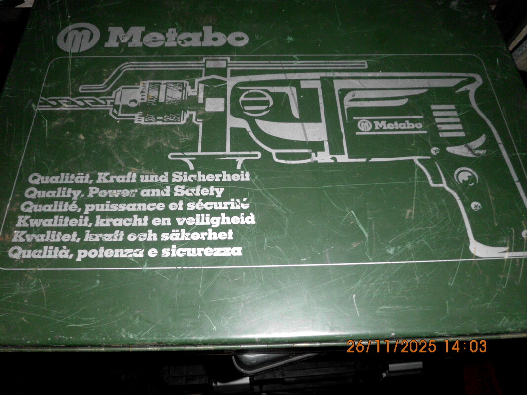 Elbląg Wiertarka udarowa Metabo
w bdobrym stanie. Narzędzie jest sprawne i gotowe do użytku. Posiada standardowe