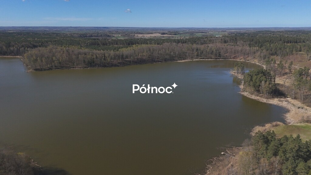 Elbląg PÓŁNOC NIERUCHOMOŚCISprzedam działkę - Glebiska. Wyjątkowa działka nad jeziorem Taftowo – Glebiska, gm.