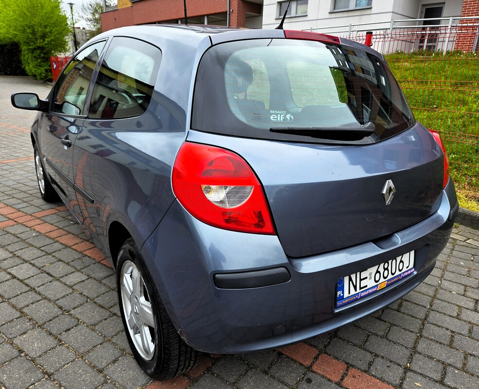 Elbląg Renault Clio Lift 2008Rok 1,2Benzyna Bardzo Dobry Stan Nowe Sprzęgło