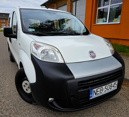 Elbląg Fiat Fiorino 2010Rok 1,3Diesel 75Km 5-Osobowy Niski Oryginalny Przebieg 156tyś-Wspomaganie Kierownicy