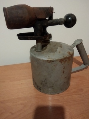 Elbląg Lampa lutownicza na benzynę