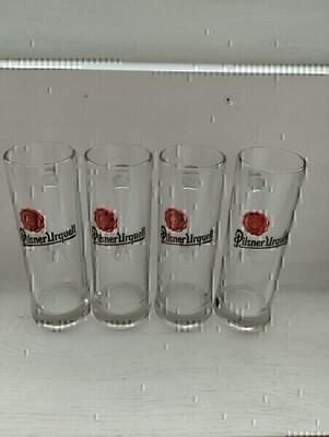 Elbląg Sprzedam kufle Pilsner Urquell 4 szt. Nowe, nieużywane. Cena za komplet-60 zł. Cena do negocjacji. Odbiór tylko
