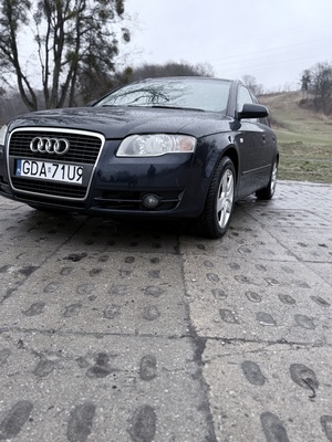 Elbląg Witam sprzedam Audi A4b7 2.0 diesel 2005 rok kombi kolor granatowy. Stan dobry oraz opłaty ważne. Więcej