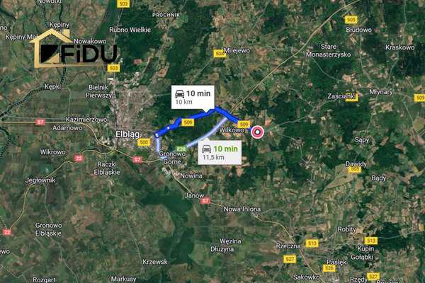 Elbląg 🏡 Nowa oferta tylko w FiDU Nieruchomości📍Pomorska Wieś&nbsp; Działka 3 011 m&sup2;&nbsp;