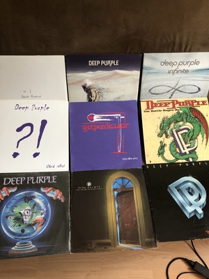 Elbląg Wysprzedaję swoją prywatną kolekcje płyt winylowych szanowanego zespołu Deep Purple. Płyty są w stanie niektóre