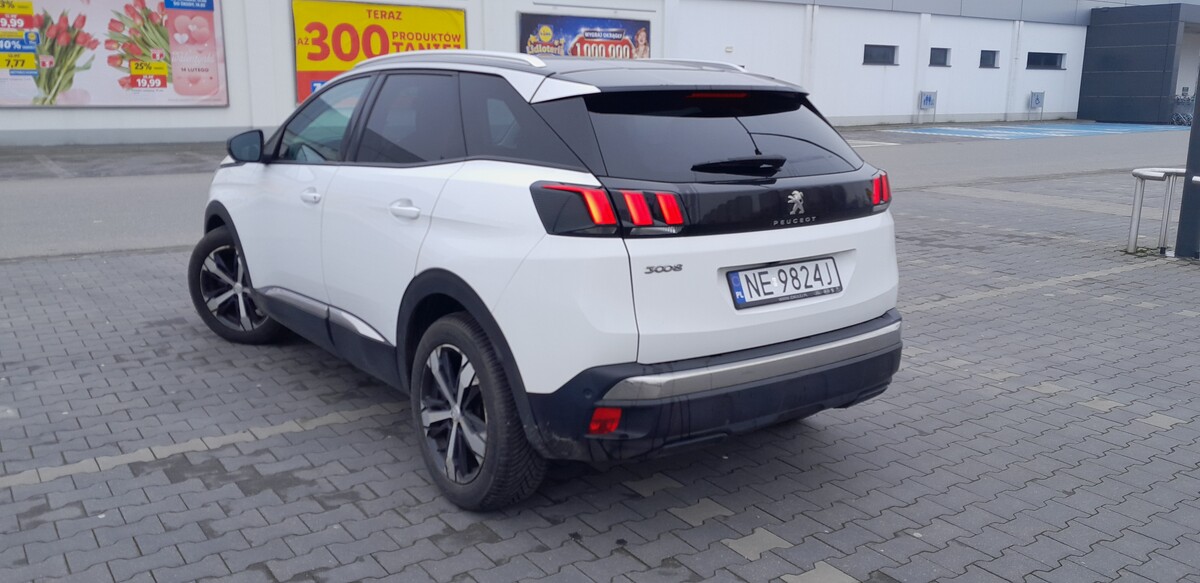 Elbląg PEUGEOT 3008.benzyna 1.2,130KM, pierwsza rej.01.2019r. , z polskiego salonu, serwisowany w ASO