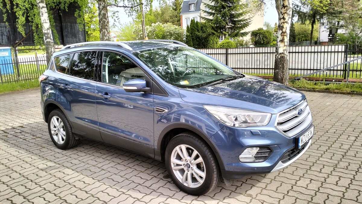 Elbląg Ford Kuga 1.5 benz.150 KM 6-biegowy, I właściciel, garażowany, zakupiony w Polsce, serwisowany w