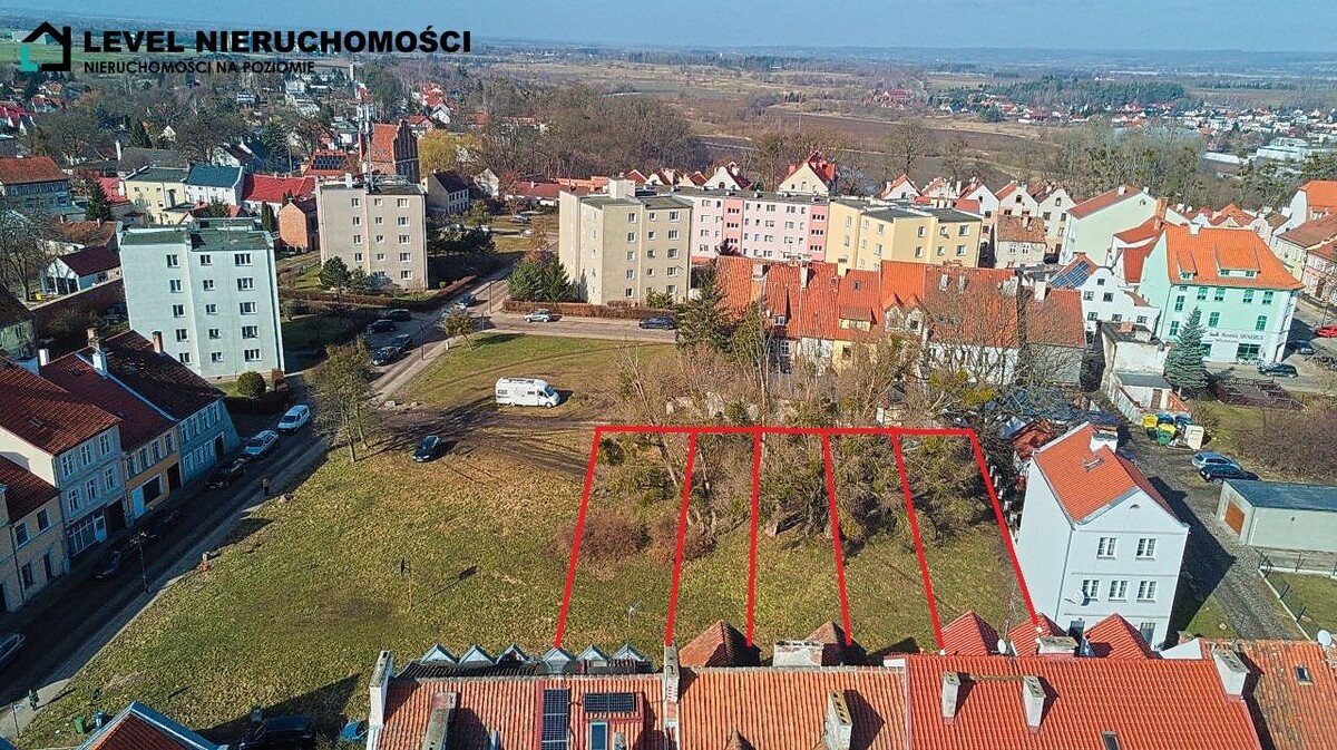 Elbląg LEVEL NIERUCHOMOŚCI Działki, Pasłęk, starówkaul. Apteczna 1199m2 NIERUCHOMOŚCI NA