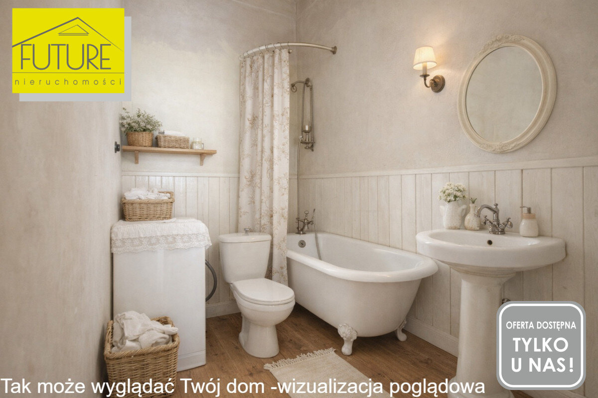 Elbląg FUTURE NIERUCHOMOŚCISprzedam dom - Drużno. PÓŁ DOMU BLISKO KANAŁU ELBLĄSKIEGO!POWIERZCHNIA UŻYTKOWA DOMU: