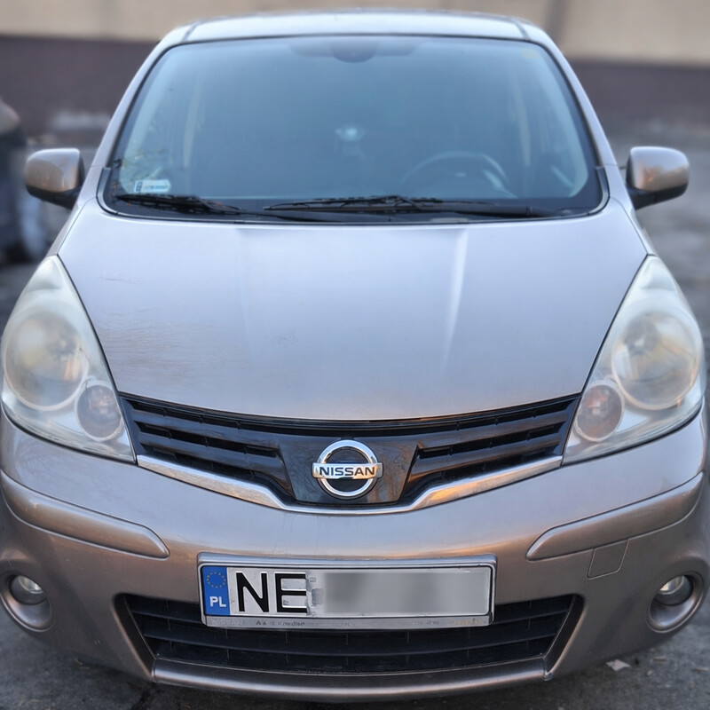 Elbląg Nissan Note 1.4 BenzynaPrzebieg: 186 000 kmRok produkcji 2009Model Nissan Note E11 Acenta Premium 65kWPrzegląd