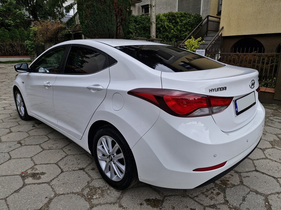 Elbląg Hyundai Elantra1.6 BenzynaModel 2016Klimatronik136 tys kmAlufelgiKupiona w Polskim Salonie