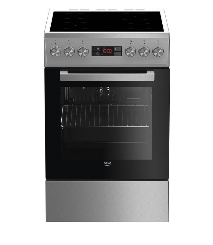 Elbląg Kuchenka elektryczna 50 marki Beko, nowa, nie była nawet podłączona, termoobieg, płyta grzewcza ceramiczna,