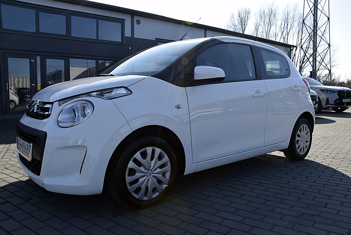 Elbląg 🚗 Citroen C-1 2018 rok, 1.0 benzyna, automat 🔥Idealny miejski samochód z automatyczną skrzynią