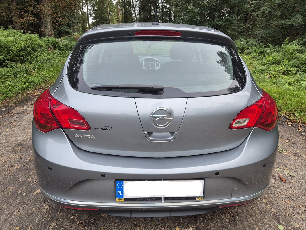 Elbląg Opel Astra J 1,6 benzyna, 2013,pierwszy właściciel, serwisowany, tempomat, czujniki parkowania, bezwypadkowy.