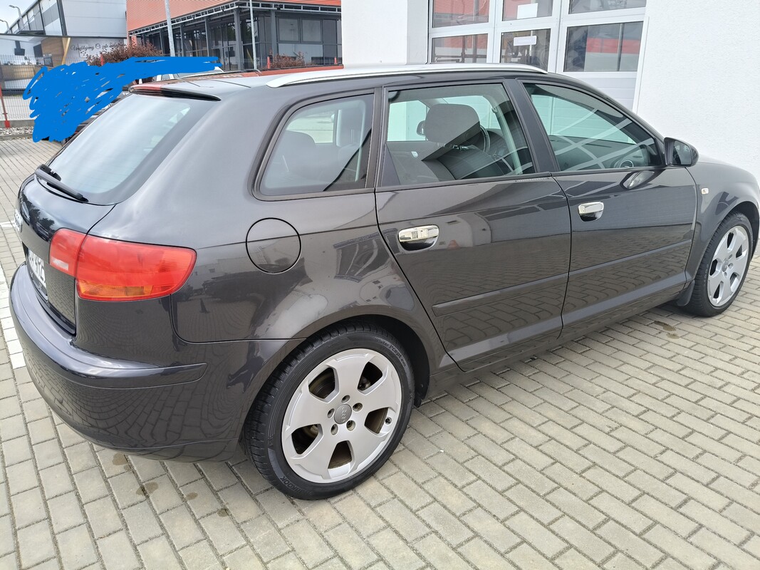 Elbląg SUPER STAN !!! AUDI A3 SPORTBACK z NAJLEPSZYM silnikiem 1,6 benzyna MPI.
