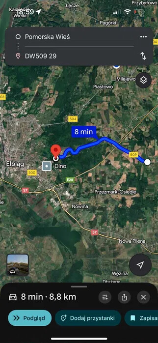 Elbląg Najpiękniejsza działka w Pomorskiej Wsi