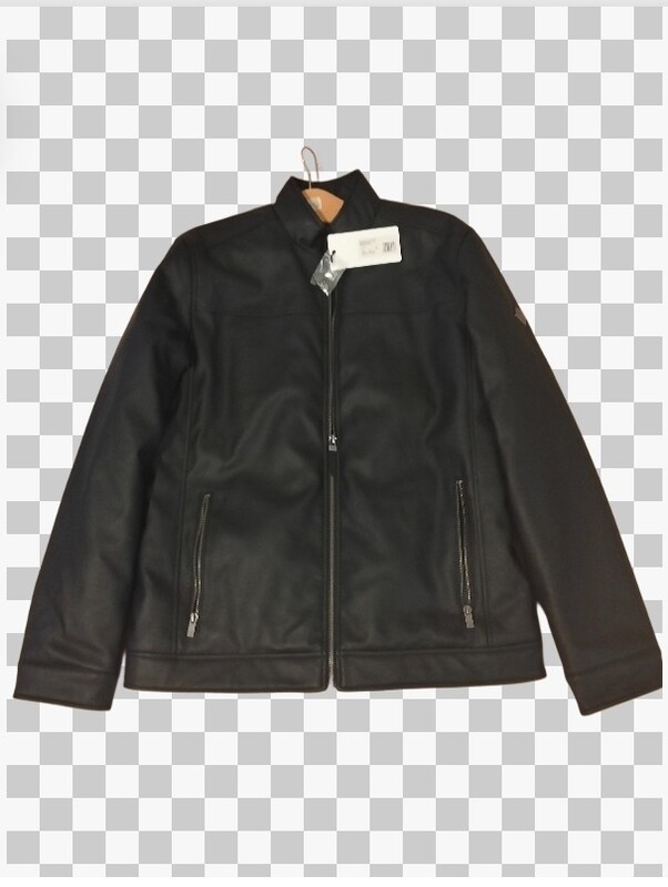 Elbląg Kurtka skórzana, wzrost 180cm. obw. 120cm. - 200zł. 
Spodnie Jeans, wzrost182 cm. pas. 92cm. - 100zł.