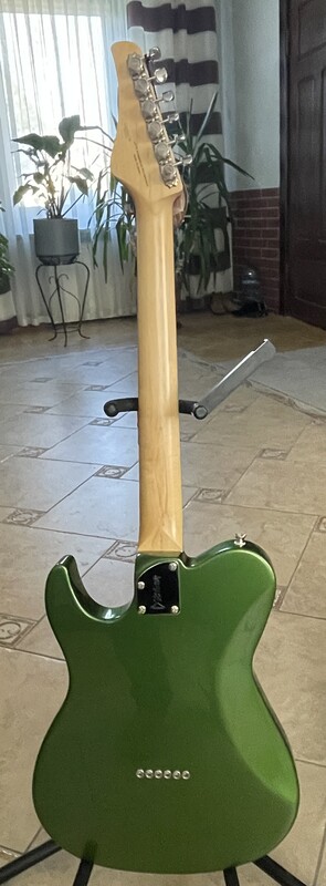 Elbląg 🎸 Piękny Telecaster FGN – japońska precyzja, wyjątkowy kolor, blokowane klucze Gotoh!