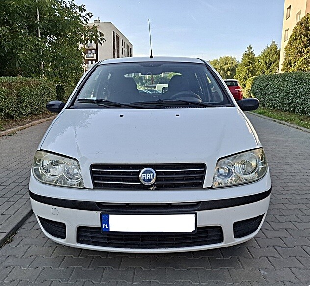 Elbląg FIAT PUNTO FL1.2 BenzynaPrzebieg 126 tyś. kmSerwisowany