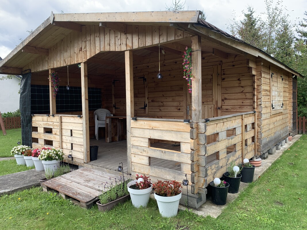 Elbląg Sprzedam działkę położoną na terenie Rodzinnego Ogrodu Działkowego im. Kopernika przy ul. Dębowej w Elblągu. Na