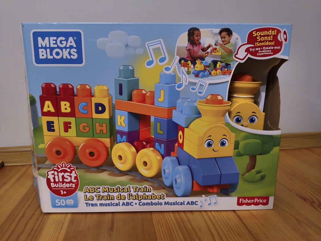 Elbląg Sprzedam pociąg muzyczny Fisher Price. Stan idealny, zapakowany w oryginalny karton. Doskonała zabawka