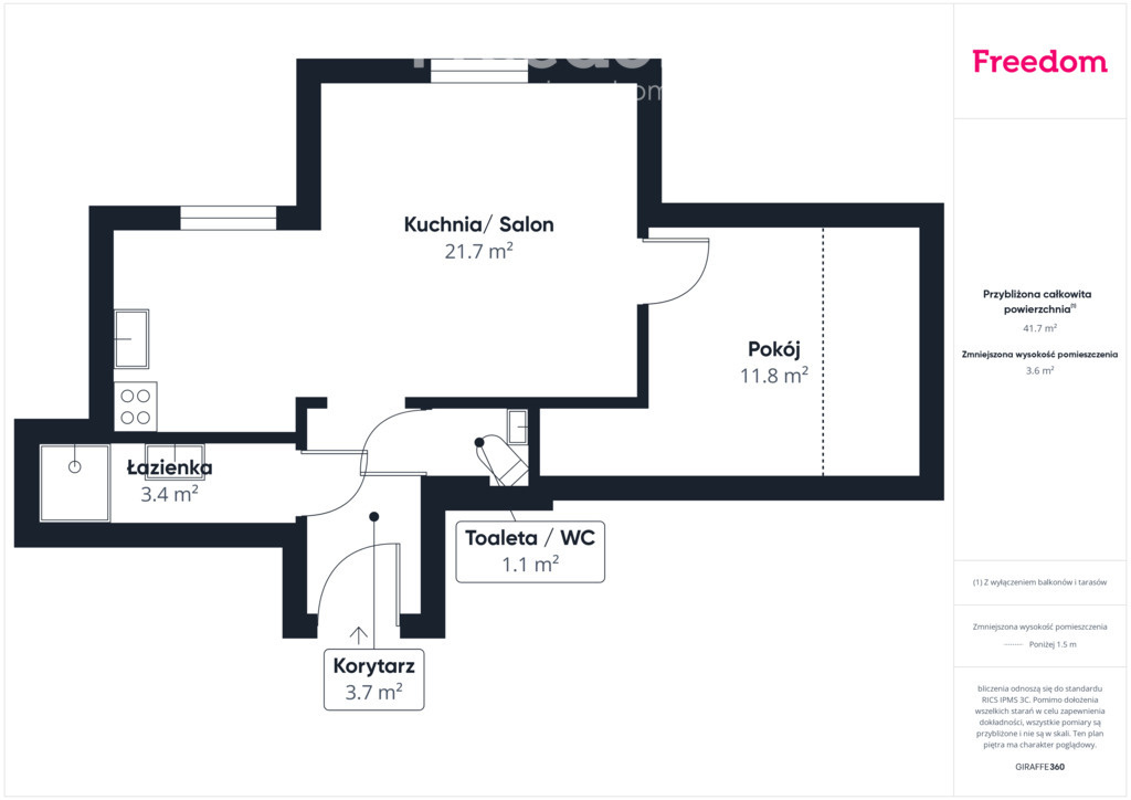 Elbląg FREEDOM NIERUCHOMOŚCISprzedam mieszkanie - Elbląg, Słoneczna. Na sprzedaż: przytulne mieszkanie 2-pokojowe