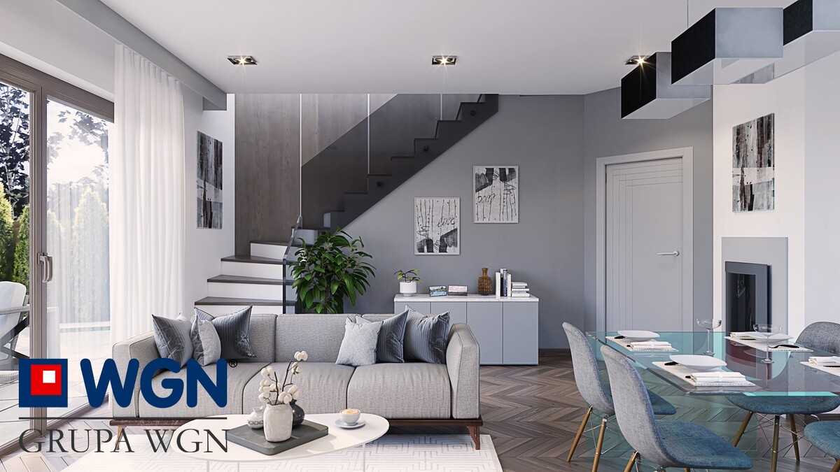 Elbląg NOWOCZESNY DOM W ZABUDOWIE DWULOKALOWEJ 116,37m² STAN DEWELOPERSKI