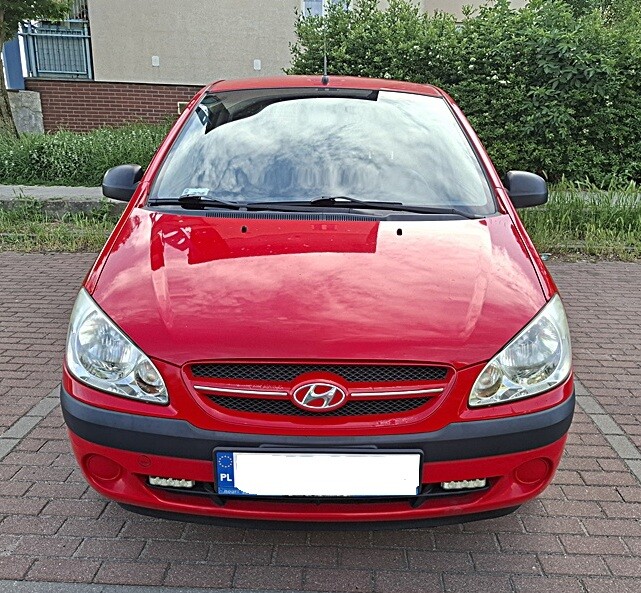 Elbląg HYUNDAI GETZ1.1 BenzynaPrzebieg - 107 tyś. km2008 r--- WZOROWY ---