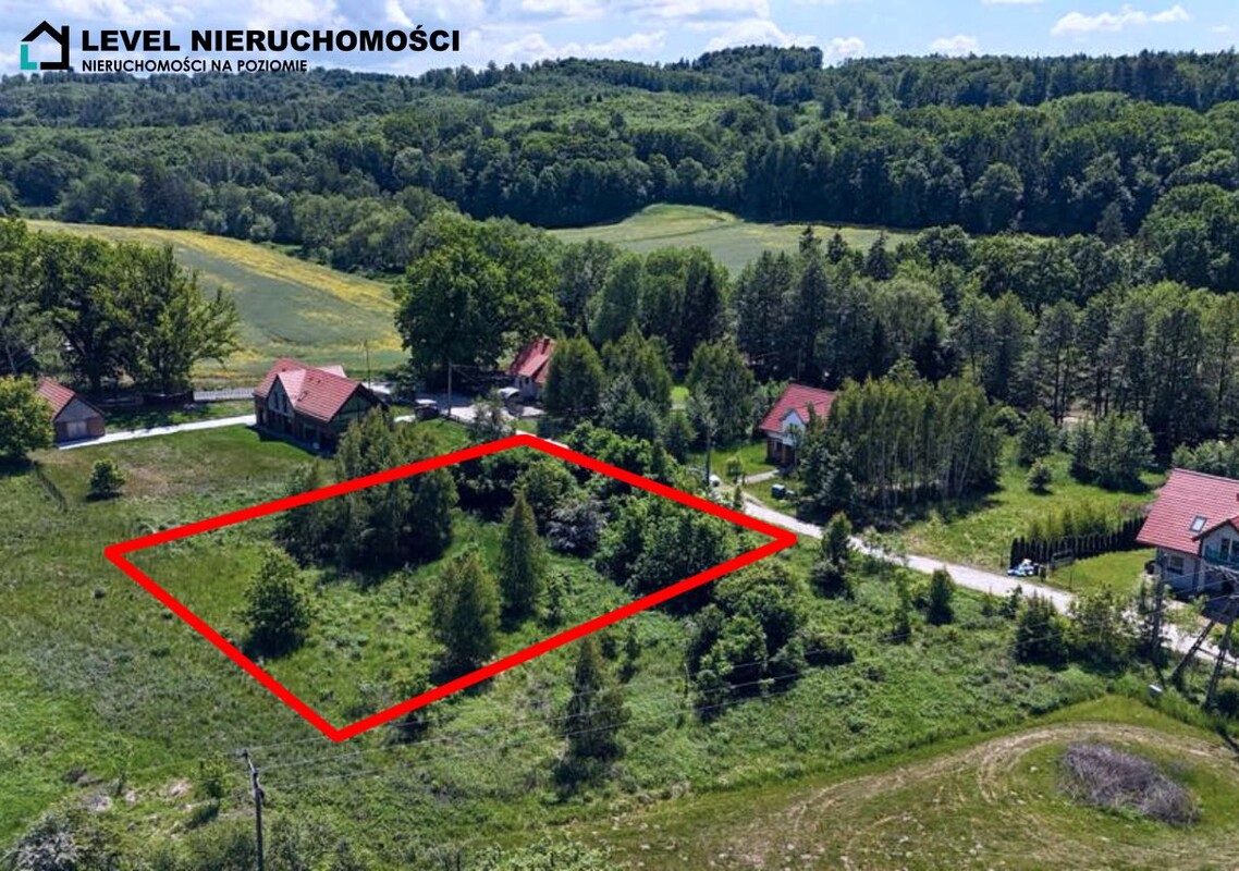 Elbląg LEVEL NIERUCHOMOŚCI Działka na dom w Kadynach1266 m2 NIERUCHOMOŚCI NA POZIOMIE