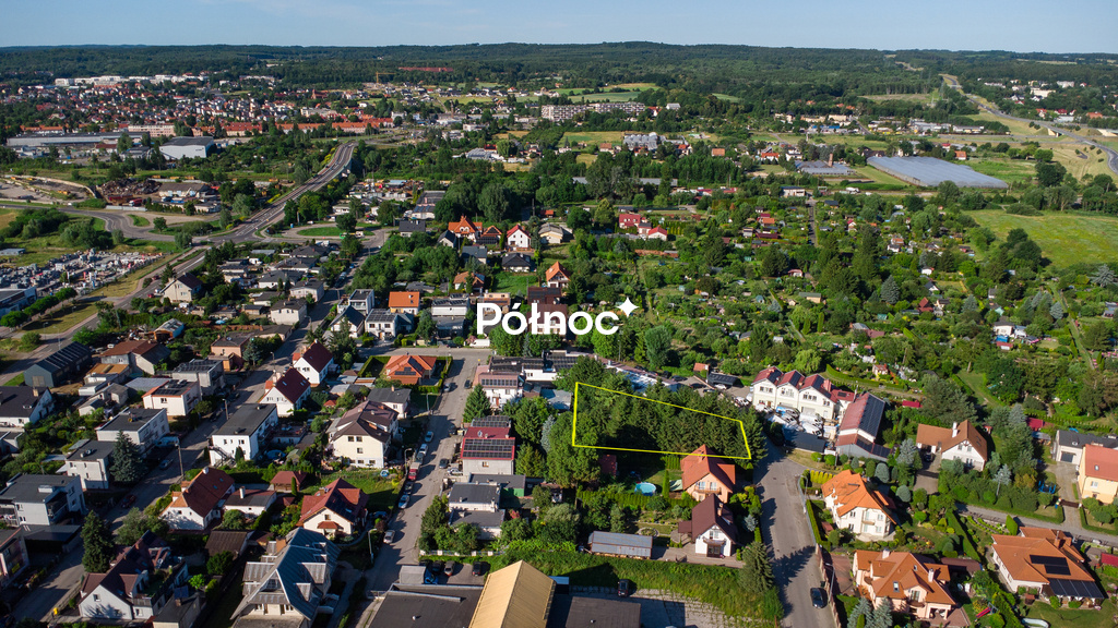 Elbląg PÓŁNOC NIERUCHOMOŚCISprzedam działkę - Elbląg, Klonowa. Na sprzedaż atrakcyjna działka budowlana położona
