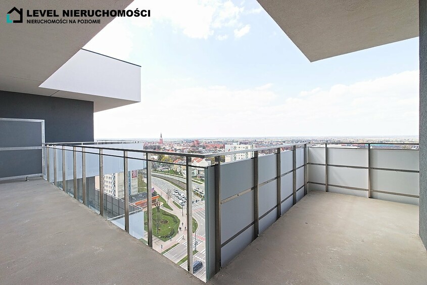Elbląg LEVEL NIERUCHOMOŚCIApartament na ostatnim piętrze Regal ParkBezpośrednie wyjście na okalający taras92m2