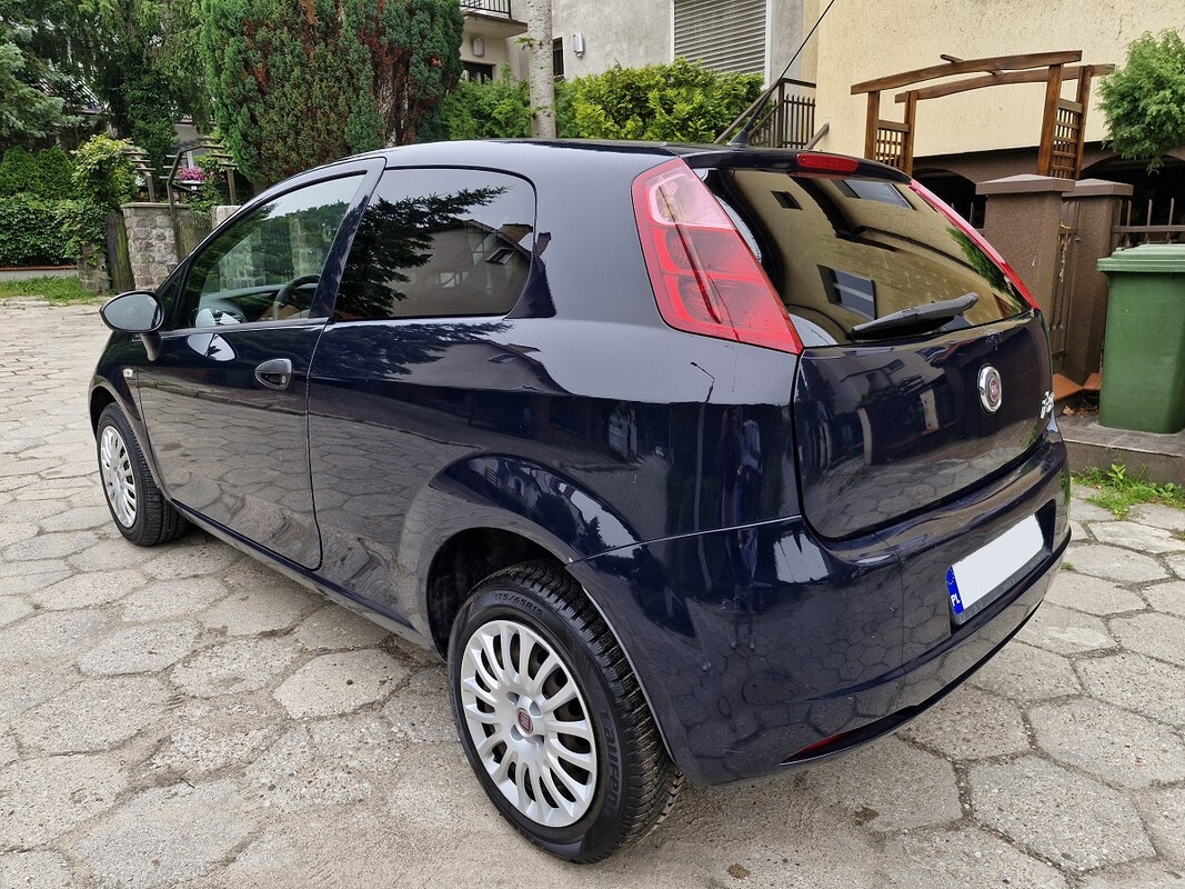 Elbląg Fiat Grande Punto1.3 DieselModel 2012KlimatyzacjaKupiony w Polskim Salonie